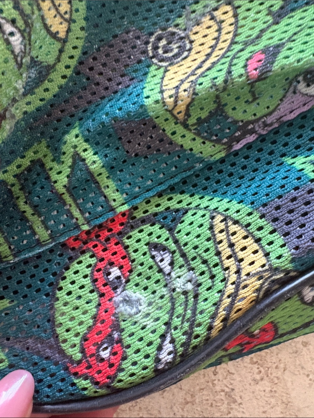 Teenage Mutant Ninja Turtles Green Patterned kids Backpack - Picture 2 of 3
